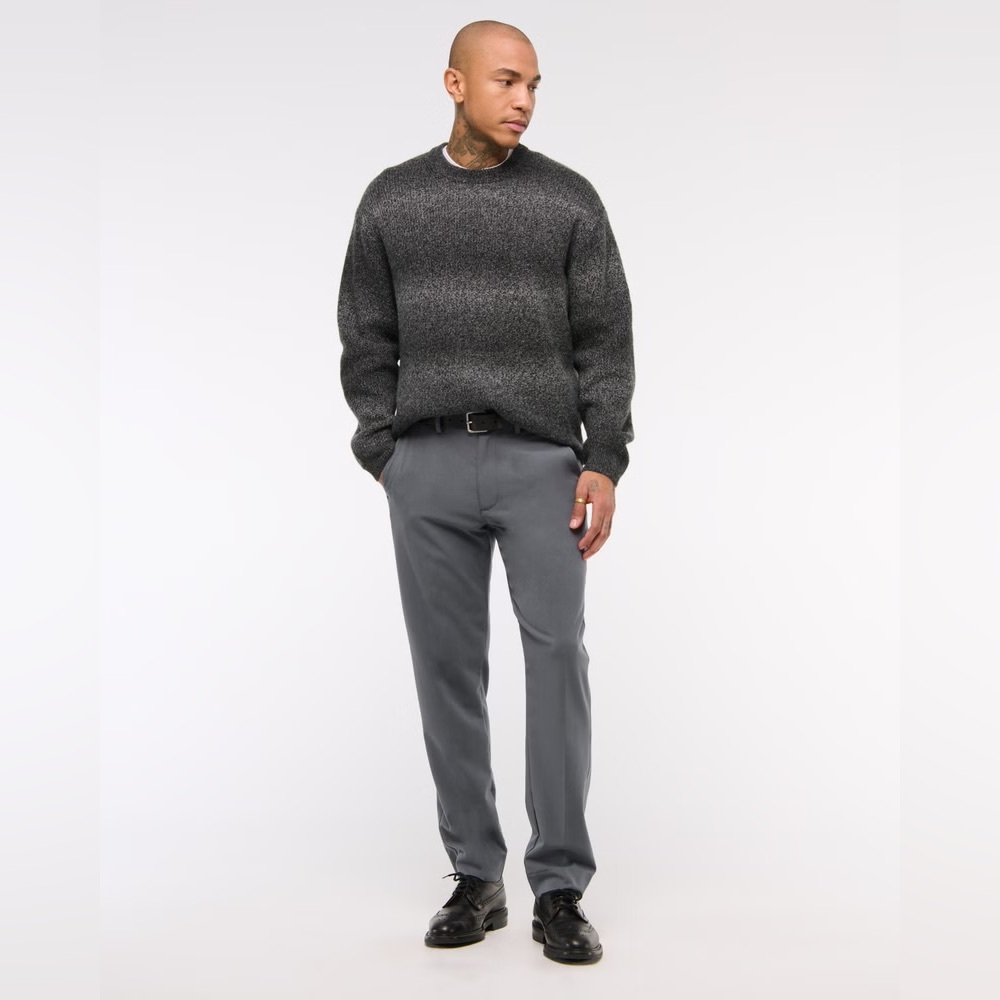 ABERCROMBIE & FITCH STRAIGHT LEG TROUSER - Picture 1 of 4